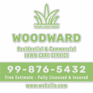 Your Logo Business Lawn Care Service