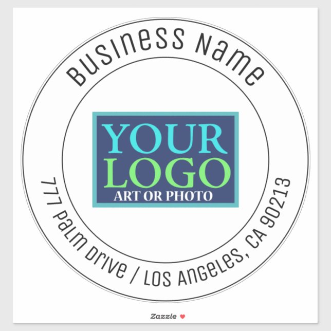 Your Logo, Business Name, Address, or Any Text (Sheet)
