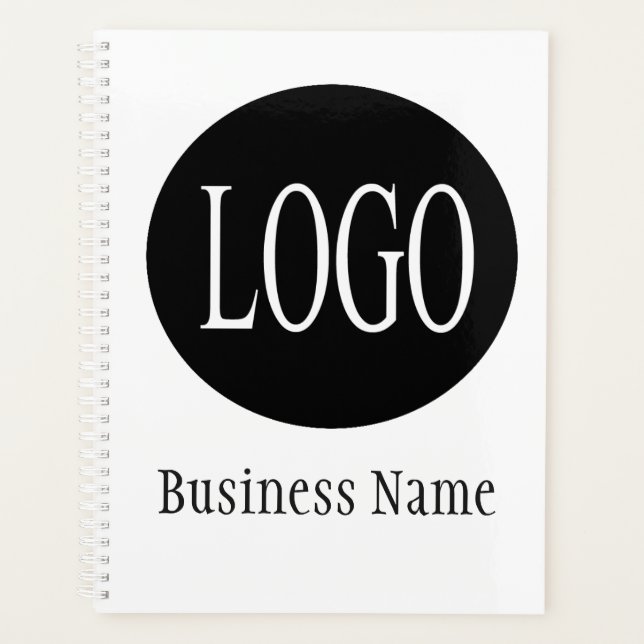 Your Logo Business Name Calendar Planner (Front)
