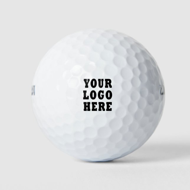 Your Logo Business Professional  Promotional Golf Balls (Front)