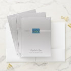 Your Logo, Business Promo Name Silver