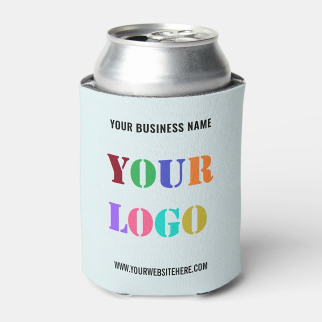 Your Logo Can Cooler Business Name Promotional (Can Front)