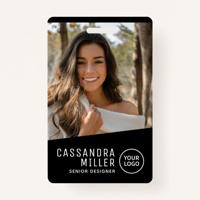 Your Logo Company ID ID Badge (Front)