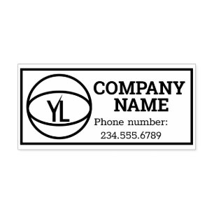 your LOGO .COMPANY NAME Self-inking Stamp