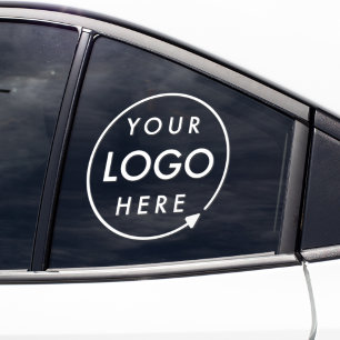 Your Logo   Custom Business Company Logo Upload Window Cling