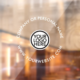 Your Logo\ Custom Business Company Window Cling