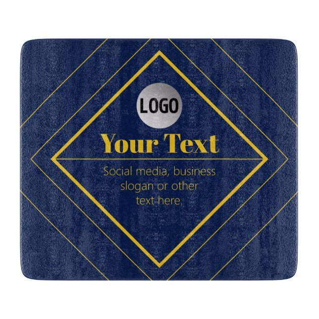 Your Logo & Customisable Design Template Cutting Board (Front)