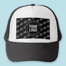 Your Logo & Customisable Text with Logo Pattern