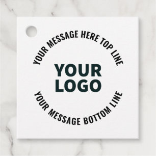Your Logo Design or Image   Bold Editable Text Favour Tags
