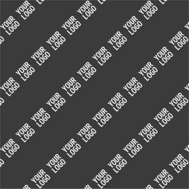 Your Logo, Design or Photo Tiled Diagonally  (Front)