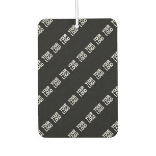 Your Logo, Design or Photo Tiled Diagonally  Car Air Freshener