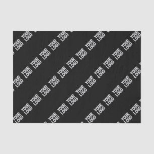 Your Logo, Design or Photo Tiled Diagonally Tissue Paper