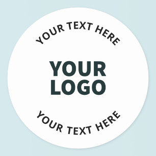 Your Logo, Design, Photo, Artwork or other Image Classic Round Sticker