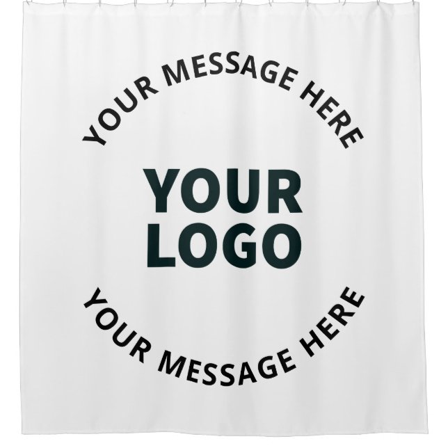 Your Logo, Design, Photo, Artwork or other Image Shower Curtain (Front)