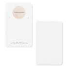 Your Logo Earring Display Card Large Vertical