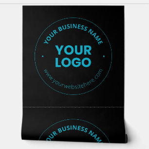 Your Logo   Editable Business Name & Website Wallpaper