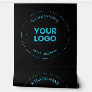 Your Logo   Editable Business Name & Website Wallpaper