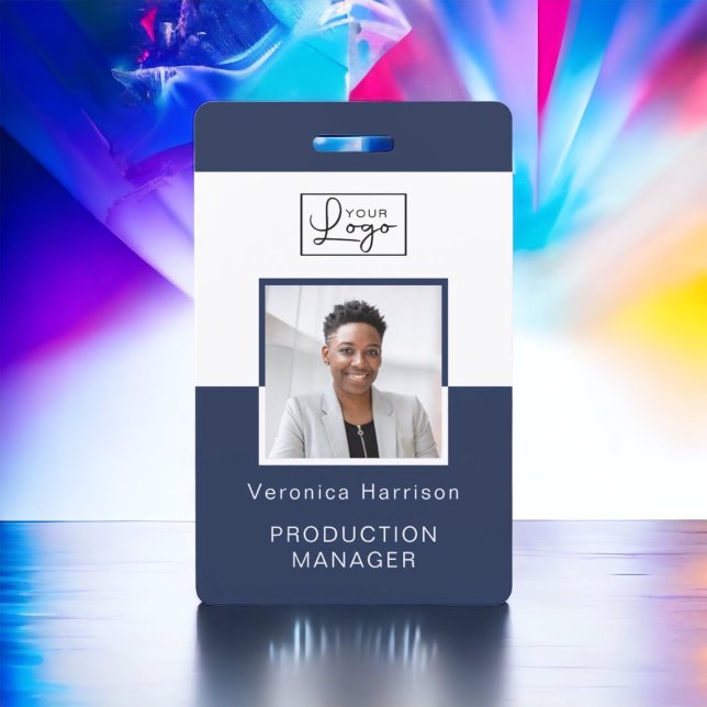 Your Logo Employee Photo ID Badge  (Creator Uploaded)