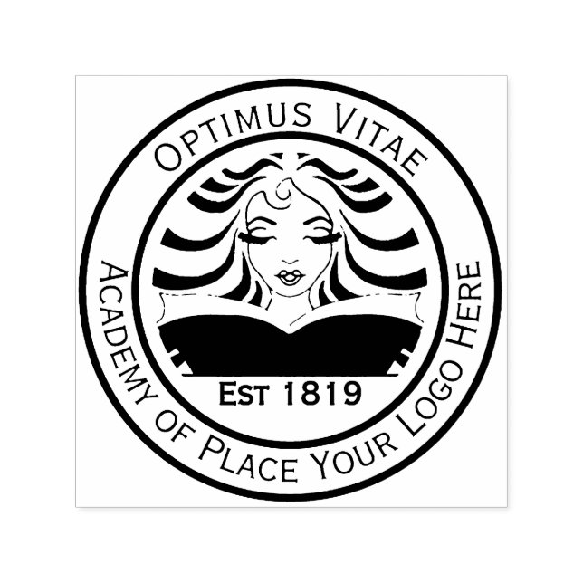 Your Logo. Great for Boutiques & Small Businesses Self-inking Stamp (Design)