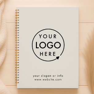 Your Logo Grey Business Modern Minimalist Planner