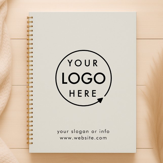 Your Logo | Grey Business Modern Minimalist Planner (Creator Uploaded)