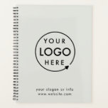 Your Logo | Grey Business Modern Minimalist Planner<br><div class="desc">A simple custom grey business template in a modern minimalist style which can be easily updated with your company logo and company slogan or info. If you need any help personalising this product,  please contact me using the message button below and I'll be happy to help.</div>