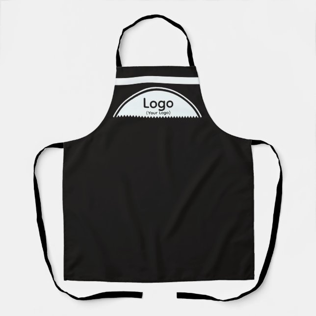 Your Logo Half Sphere Design  Apron (Front)