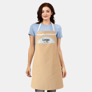 Your Logo Half Sphere Sand Business Promotion Apron