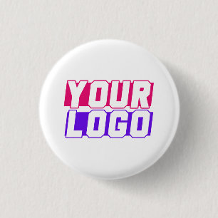 Your Logo Here 3 Cm Round Badge