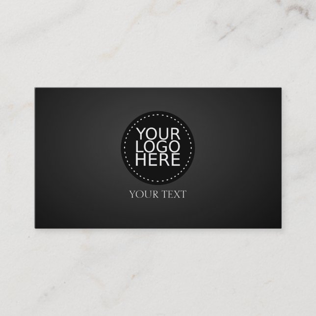 Your Logo Here Business Card (Front)