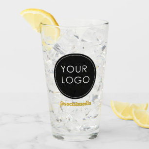 Your Logo Here Business Company Corporate Pint Glass