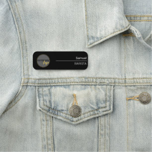 YOUR LOGO HERE COMPANY BRANDED BUSINESS UNIFORM NAME TAG