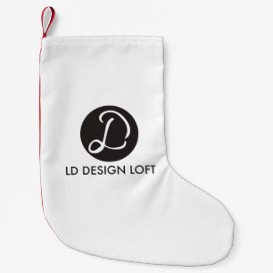 Your logo here Company logo Christmas Small Christmas Stocking