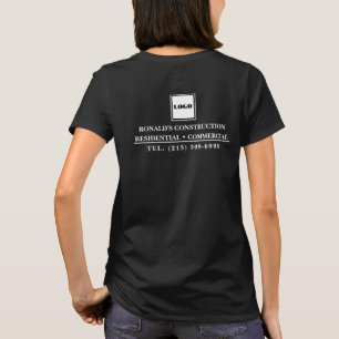Your Logo Here Company Promotional Work Uniform T- T-Shirt