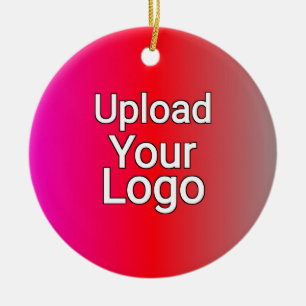 Your Logo Here – Custom Business Ceramic Tree Decoration