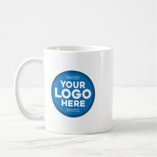 Your logo here Custom Business Logo Branded Coffee Coffee Mug