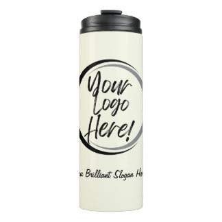 Your Logo Here Custom Coffee Tumbler