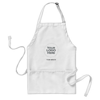 Your Logo Here - Custom Logo Business brand Standard Apron
