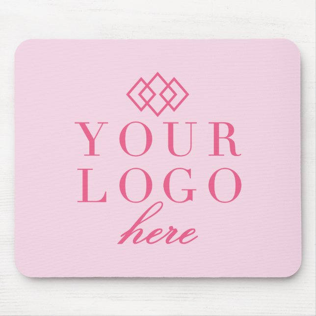 Your Logo Here Custom Mouse Mat (Front)