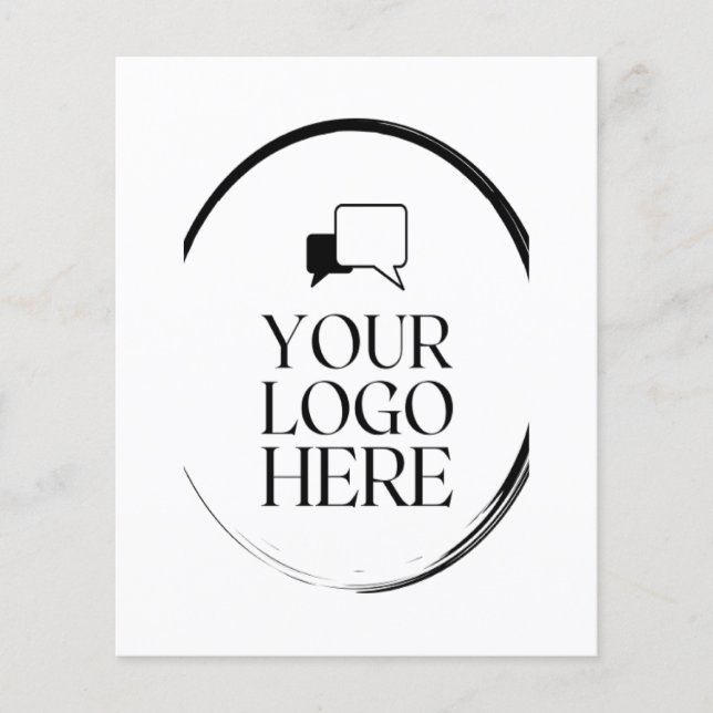 Your Logo Here Flyer (Front)
