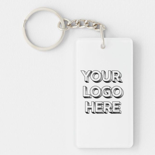 Your logo Here Key Ring (Front)