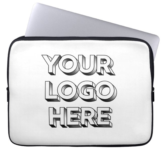 Your Logo Here Laptop Sleeve (Front)