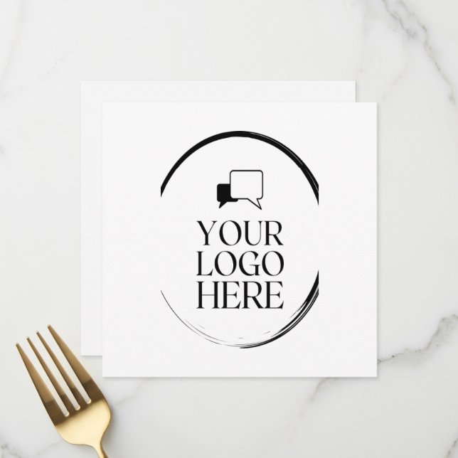 Your Logo Here Menu (Front/Back In Situ)