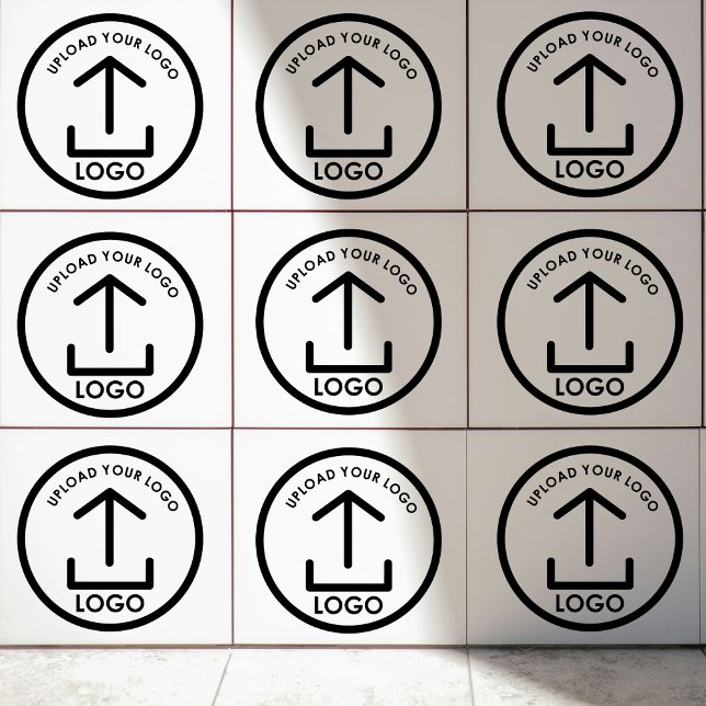 Your Logo Here Minimalist Professional Branded Tile (Your Logo Here Minimalist Professional Branded Ceramic Tile)