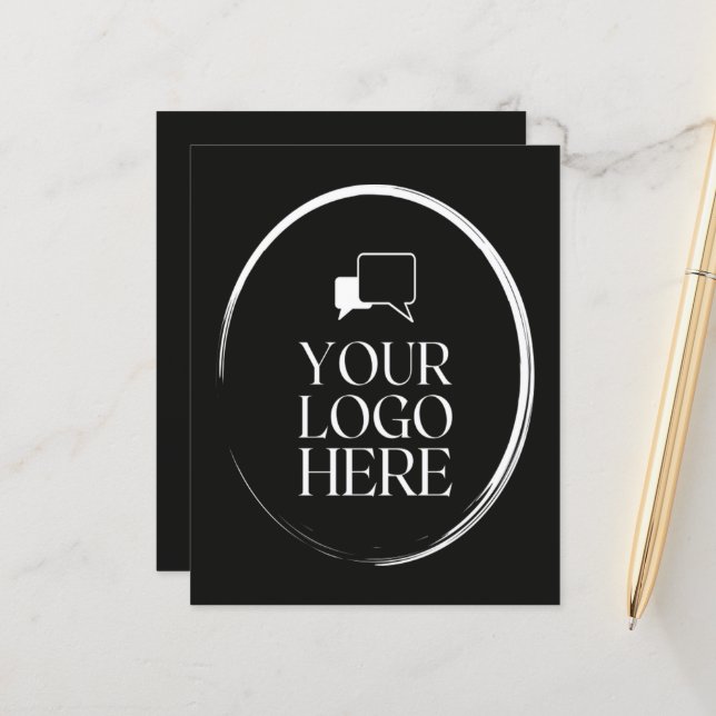 Your Logo Here Modern (Front/Back In Situ)