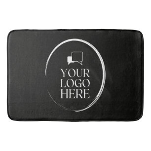 Your Logo Here Modern Bath Mat