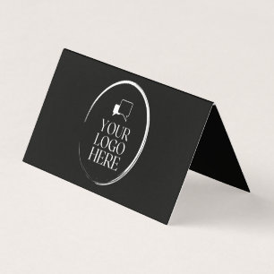 Your Logo Here Modern Business Card