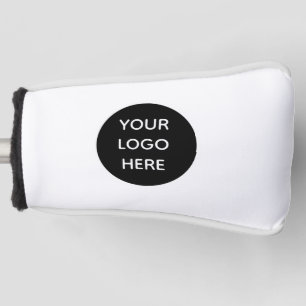Your Logo Here Modern Business Company Golf Head Cover