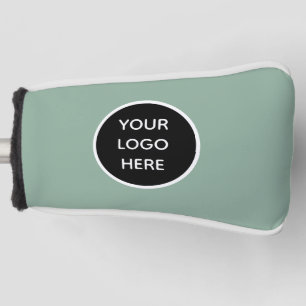 Your Logo Here Modern Business Company Golf Head Cover
