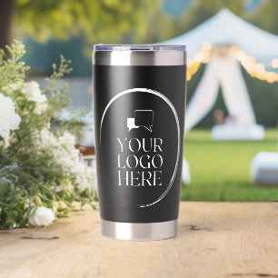 Your Logo Here Modern Insulated Tumbler
